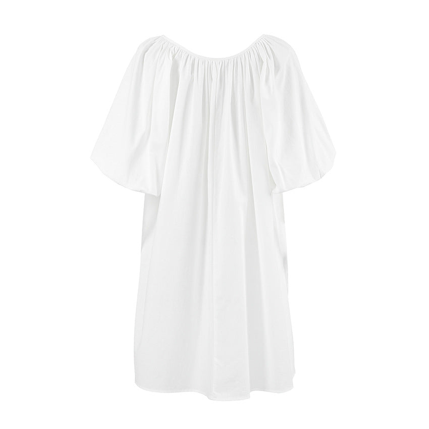 Womens Comfortable Cotton Nightgown Loungewear
